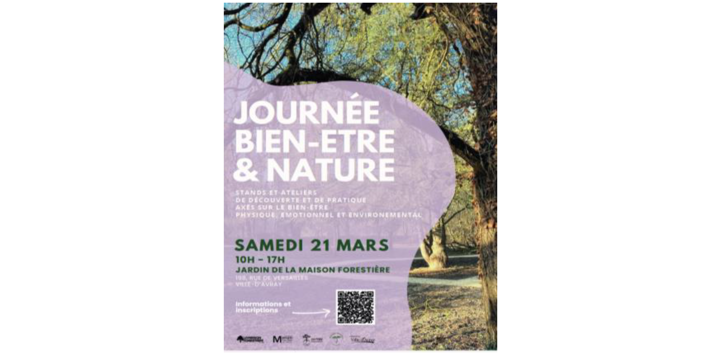 JOURNEE BIEN-ETRE & NATURE                      avec Amaterre et la Maison Pour Tous                                         Samedi 21 mars 2026